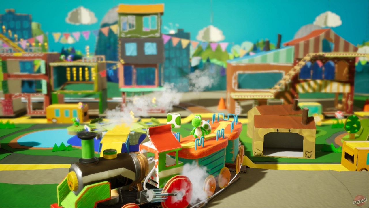 Yoshis Crafted World — Скриншот №6 Yoshis Crafted World — Скриншот №6