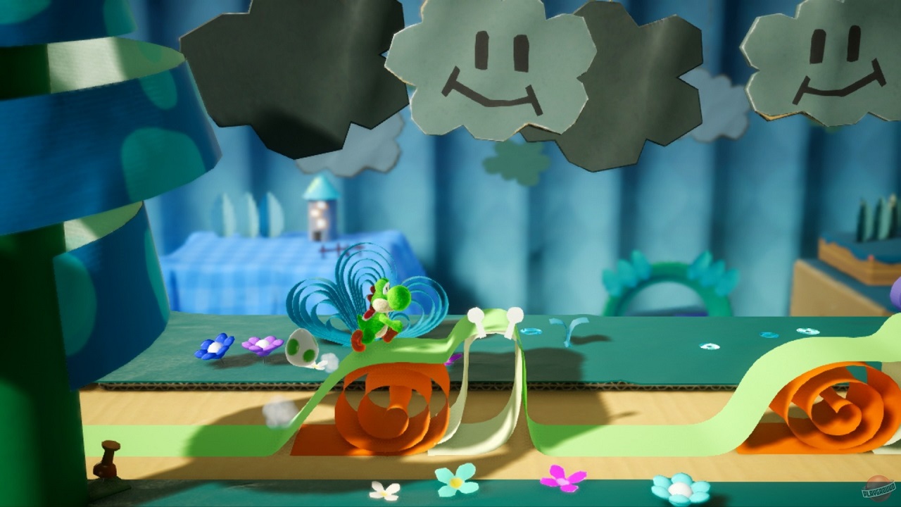 Yoshis Crafted World — Скриншот №5 Yoshis Crafted World — Скриншот №5