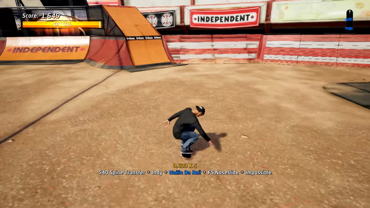 Tony Hawks Pro Skater 1 + 2 — Скриншот №3 Tony Hawks Pro Skater 1 + 2 — Скриншот №3