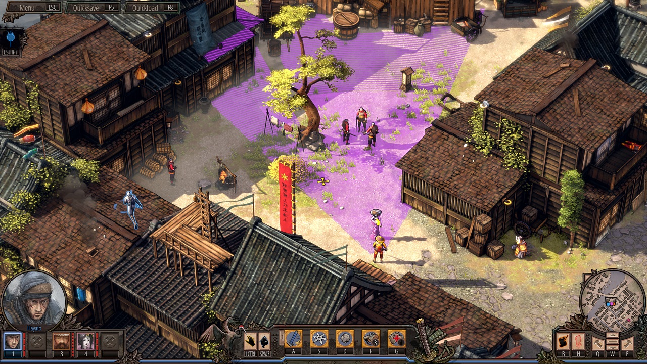 Shadow Tactics Aikos Choice — Скриншот №5 Shadow Tactics Aikos Choice — Скриншот №5