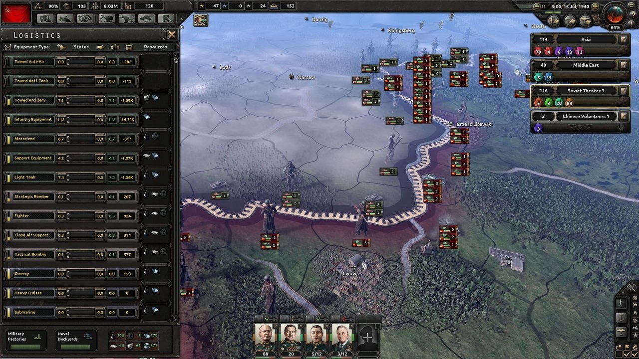 Hearts of Iron 4 — Скриншот №5