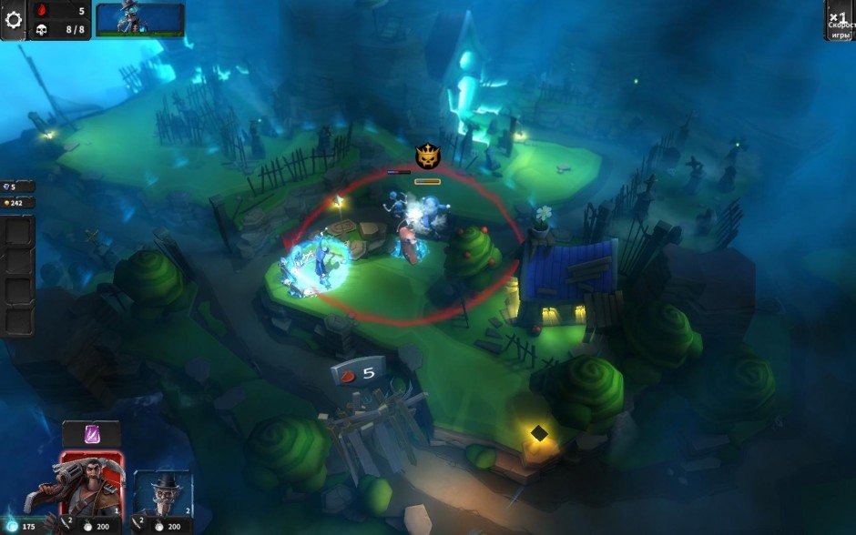 Hero Defense - Haunted Island — Скриншот №3 Hero Defense - Haunted Island — Скриншот №3