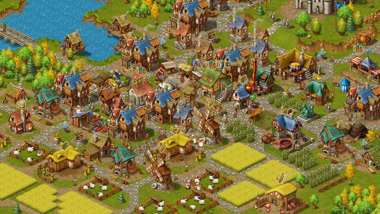 Townsmen A Kingdom Rebuilt — Скриншот №4