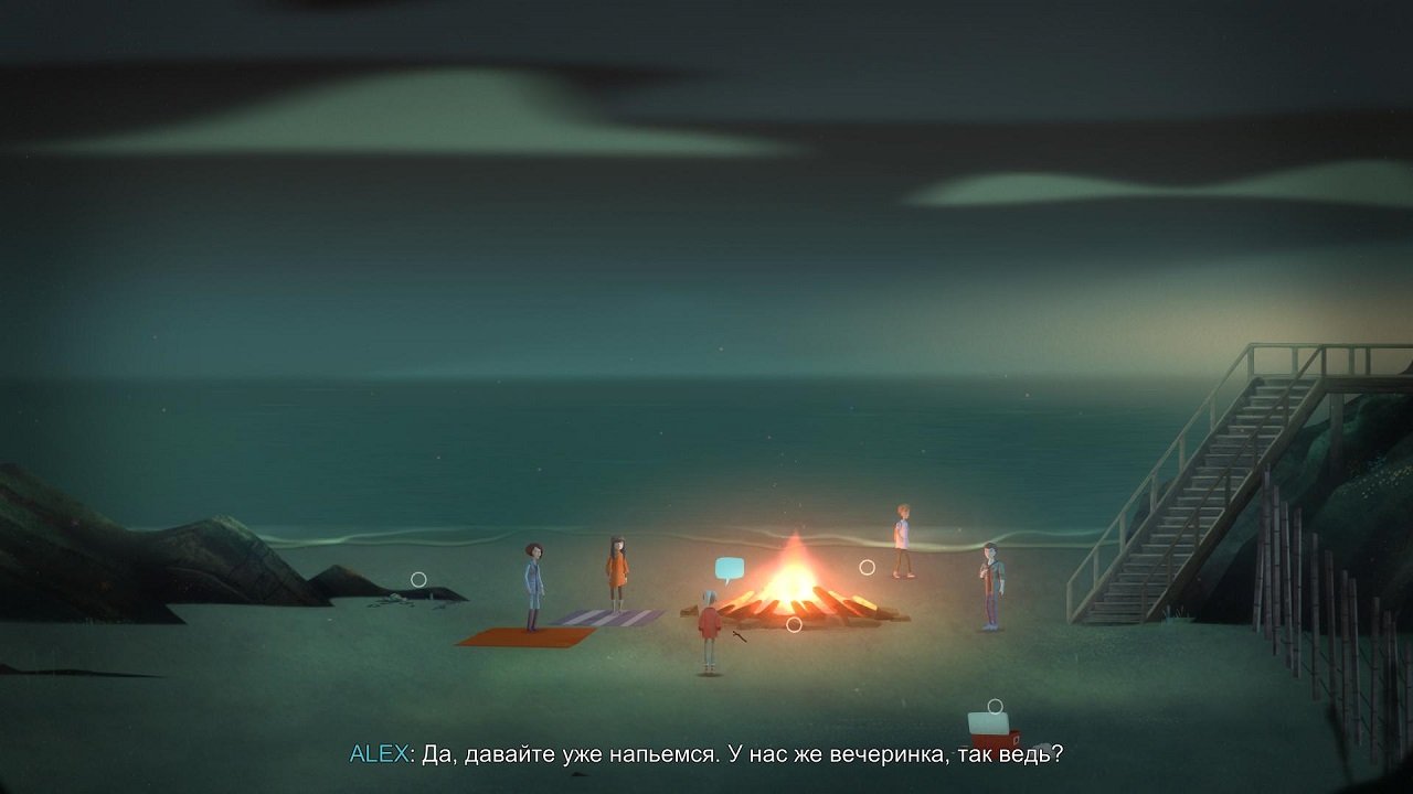 Oxenfree — Скриншот №3 Oxenfree — Скриншот №3