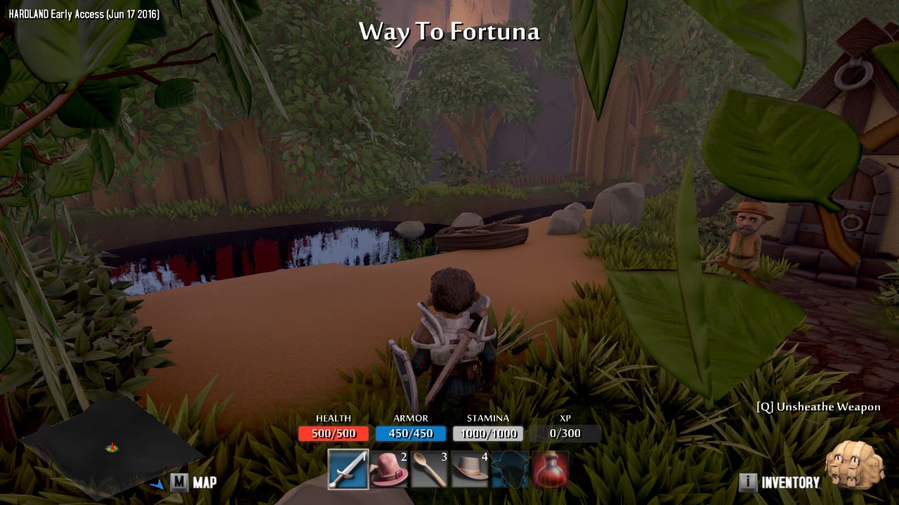 Hardland — Скриншот №1