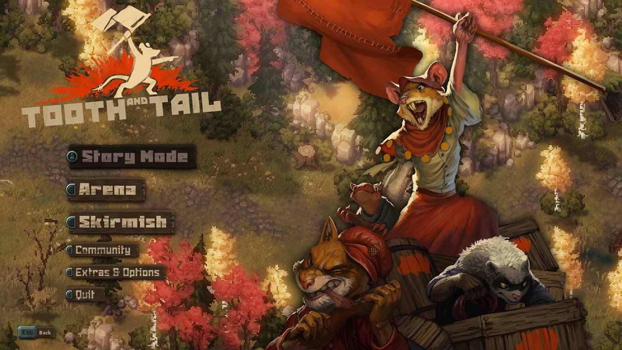 Tooth and Tail — Скриншот №1 Tooth and Tail — Скриншот №1