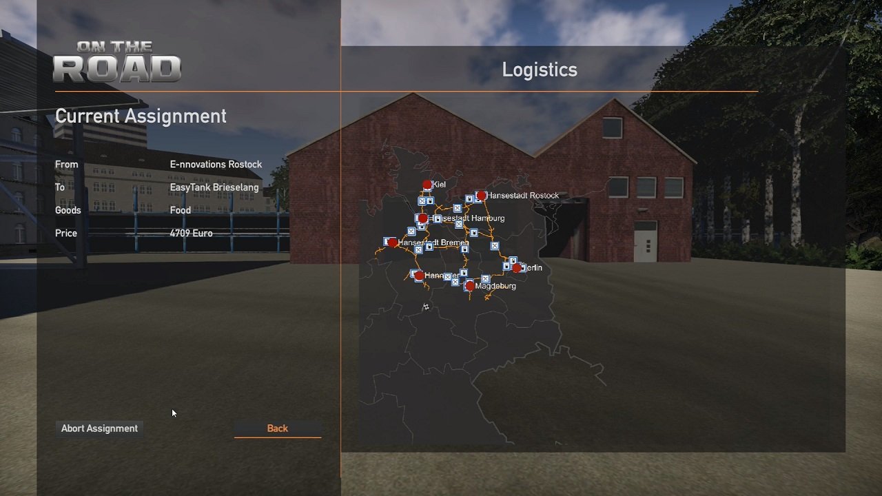 On The Road Truck Simulator — Скриншот №1