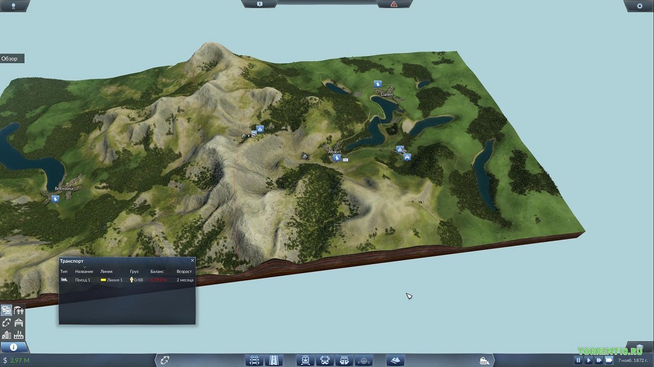 Transport Fever — Скриншот №3 Transport Fever — Скриншот №3