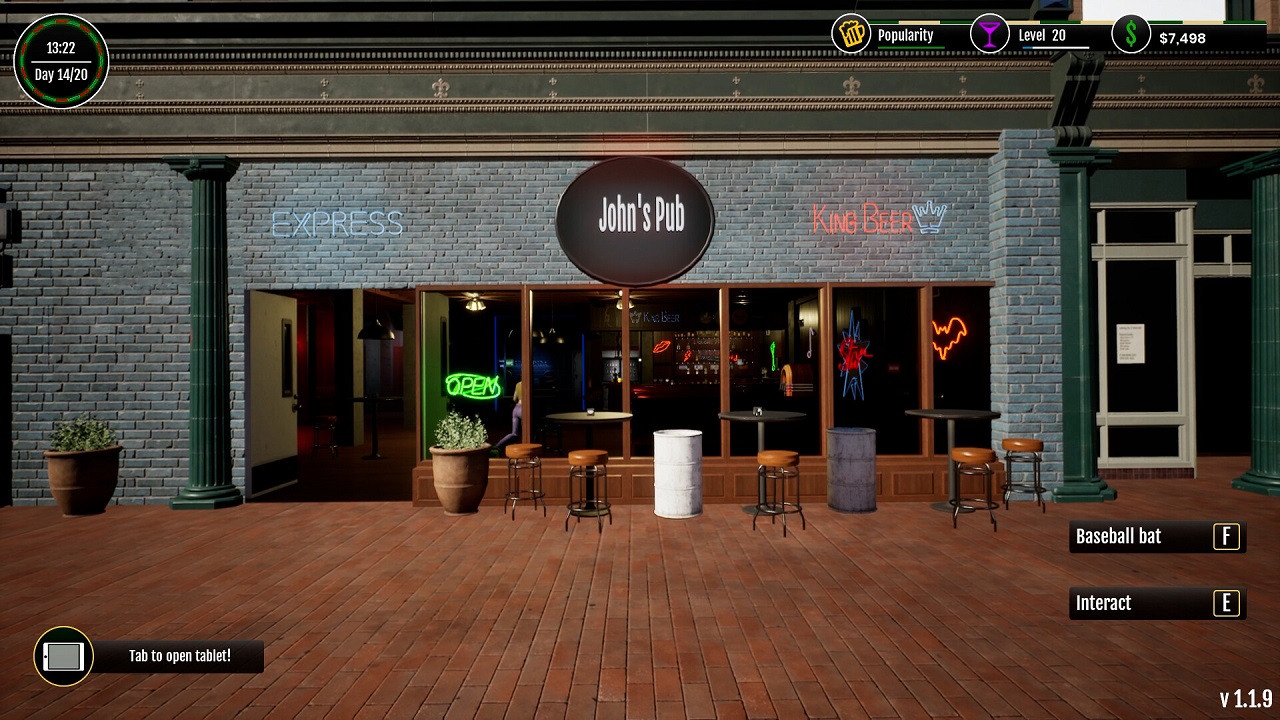 The Pub Life Simulator — Скриншот №1