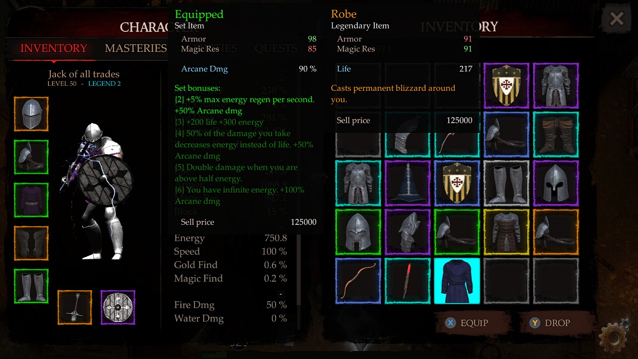 Powerlust — Скриншот №2