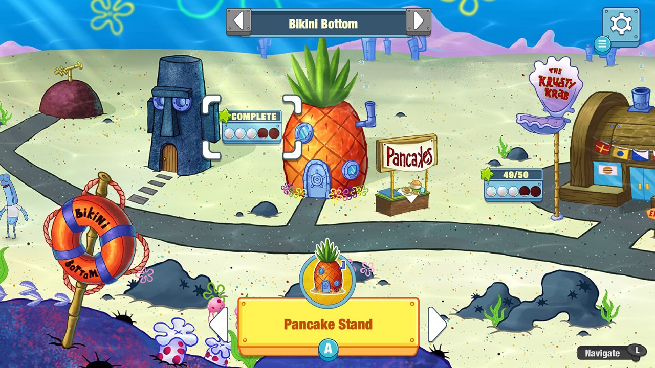 SpongeBob Krusty Cook-Off — Скриншот №3 SpongeBob Krusty Cook-Off — Скриншот №3