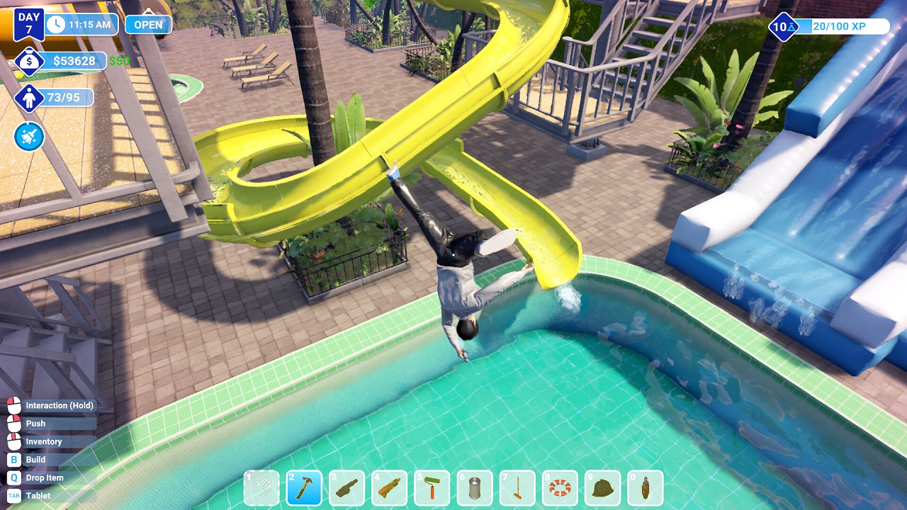 Waterpark Simulator — Скриншот №5 Waterpark Simulator — Скриншот №5