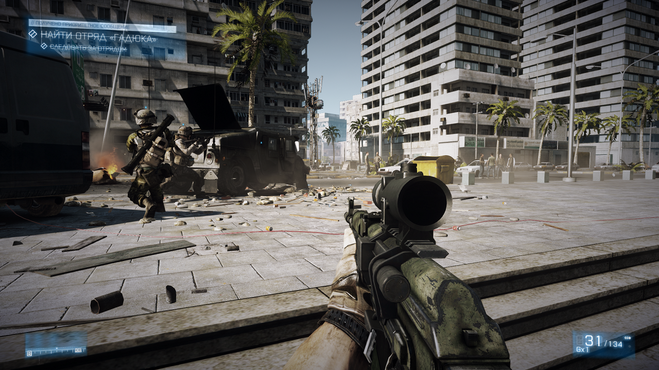 Battlefield 3 — Скриншот №3 Battlefield 3 — Скриншот №3