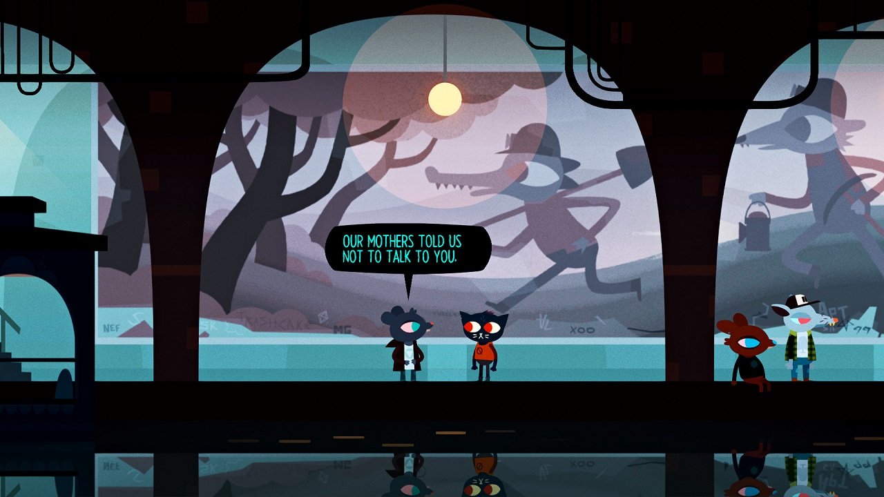 Night in the Woods — Скриншот №3 Night in the Woods — Скриншот №3