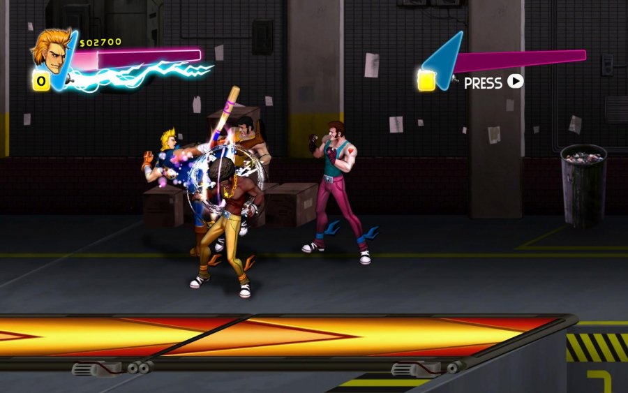 Double Dragon: Neon — Скриншот №5 Double Dragon: Neon — Скриншот №5