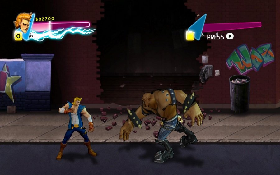 Double Dragon: Neon — Скриншот №4 Double Dragon: Neon — Скриншот №4