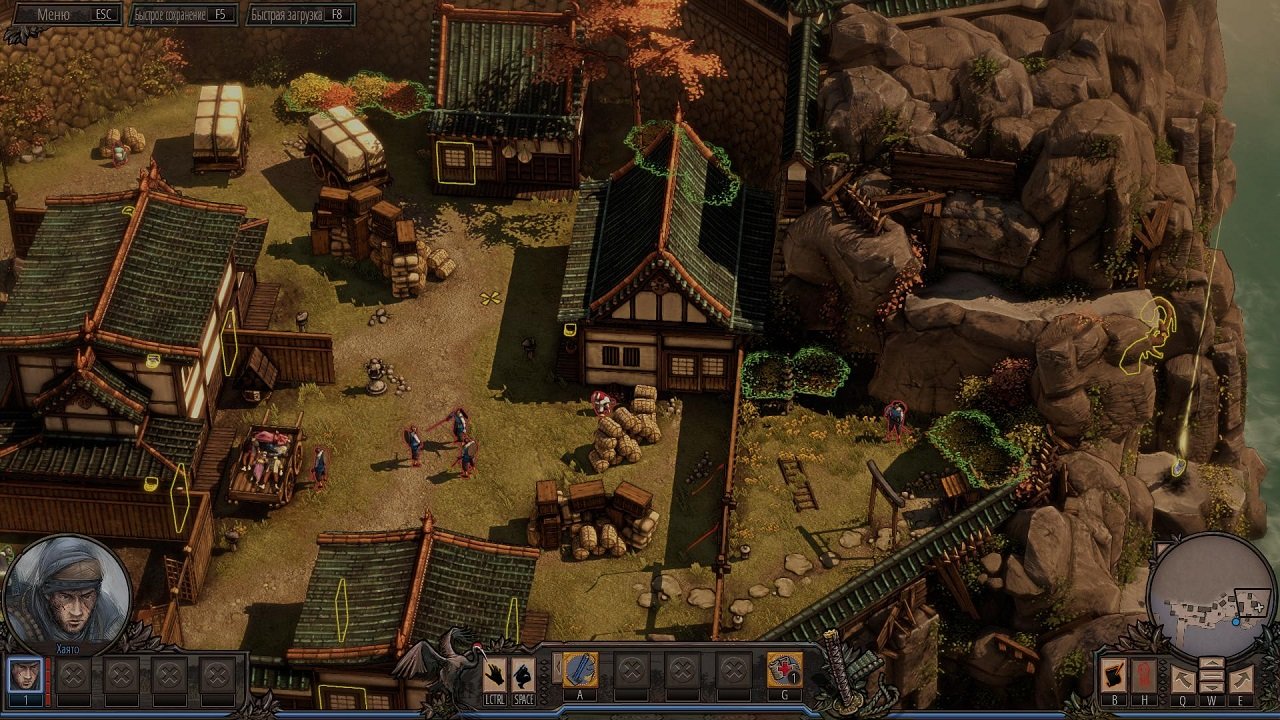 Shadow Tactics Blades of the Shogun — Скриншот №4 Shadow Tactics Blades of the Shogun — Скриншот №4