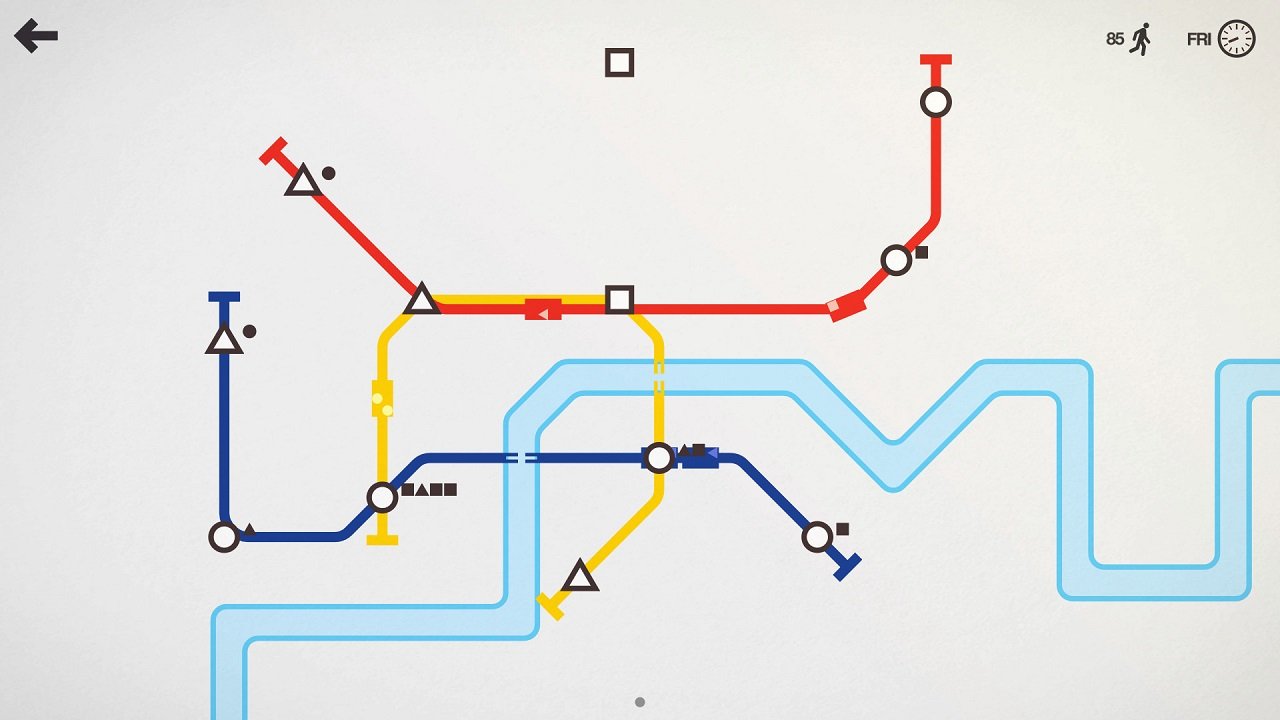 Mini Metro — Скриншот №2 Mini Metro — Скриншот №2