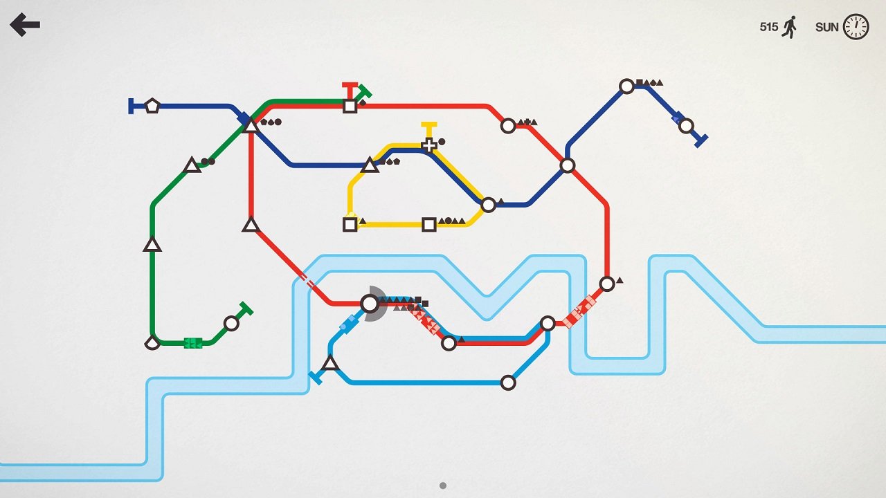 Mini Metro — Скриншот №3 Mini Metro — Скриншот №3