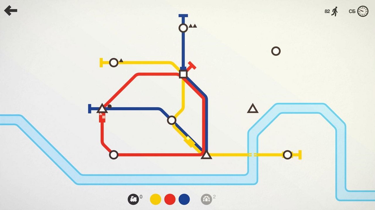 Mini Metro — Скриншот №6 Mini Metro — Скриншот №6