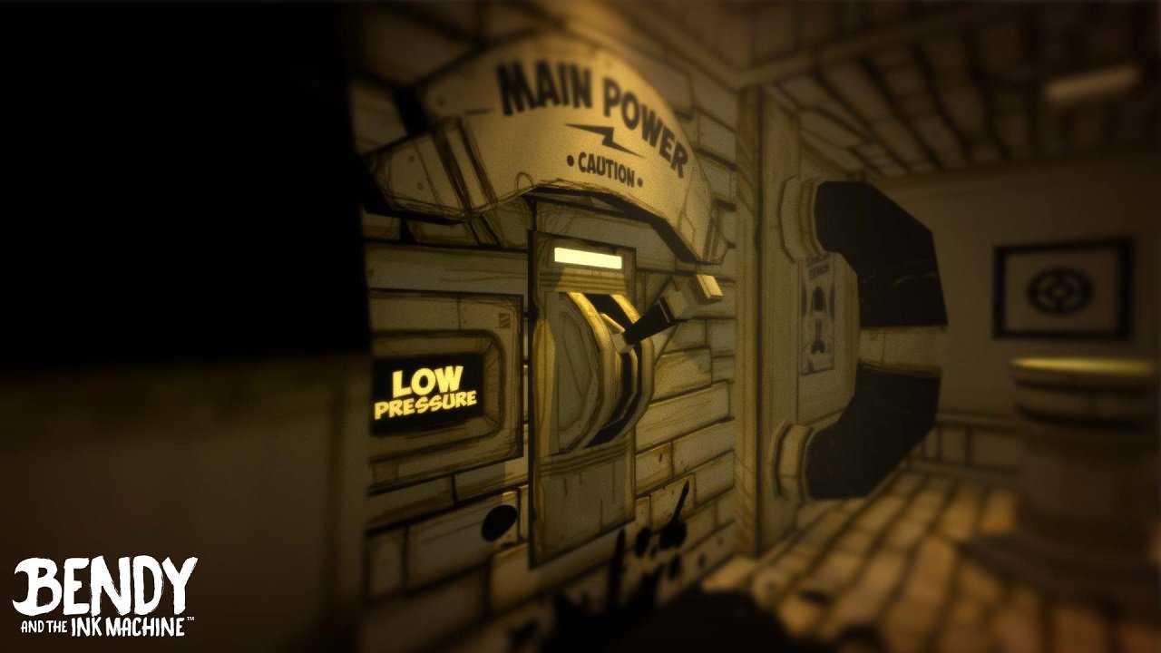 Bendy and the Ink Machine — Скриншот №6 Bendy and the Ink Machine — Скриншот №6
