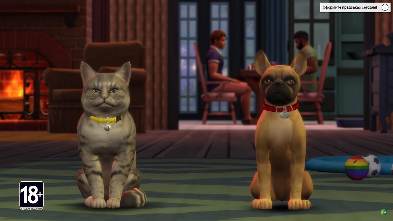 Симс 4 Кошки и Собаки — Скриншот №6