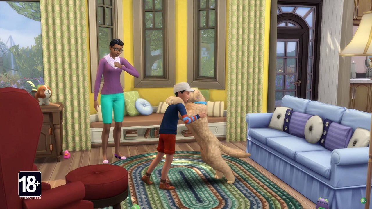 Симс 4 Кошки и Собаки — Скриншот №4