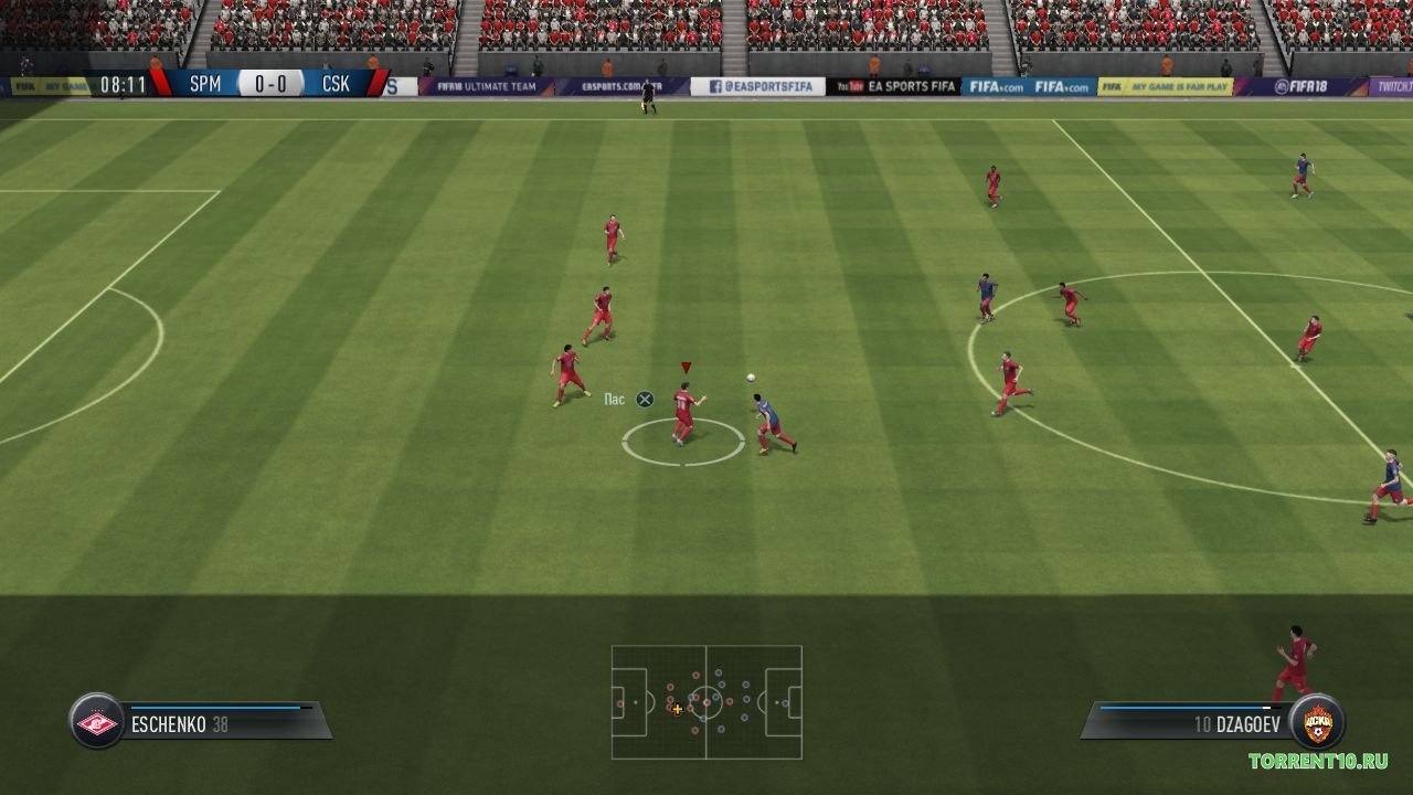 FIFA 18 — Скриншот №5 FIFA 18 — Скриншот №5