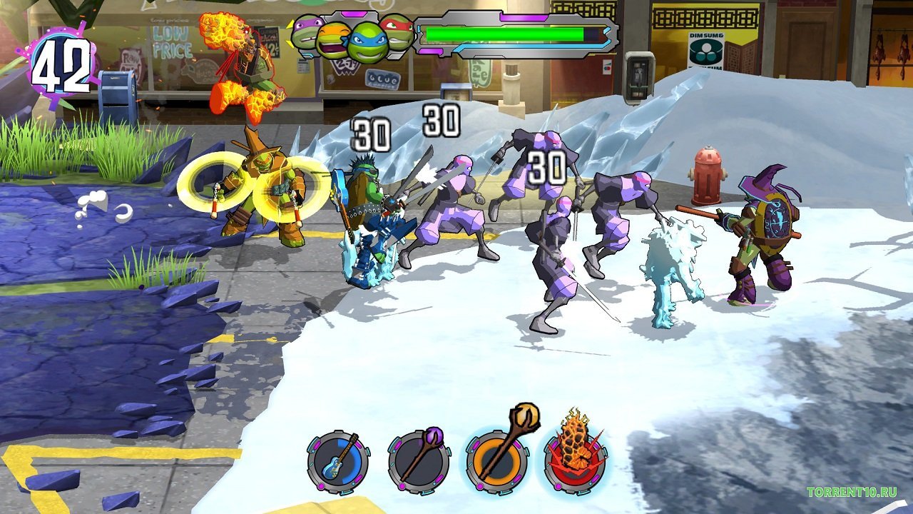 Teenage Mutant Ninja Turtles Portal Power — Скриншот №4