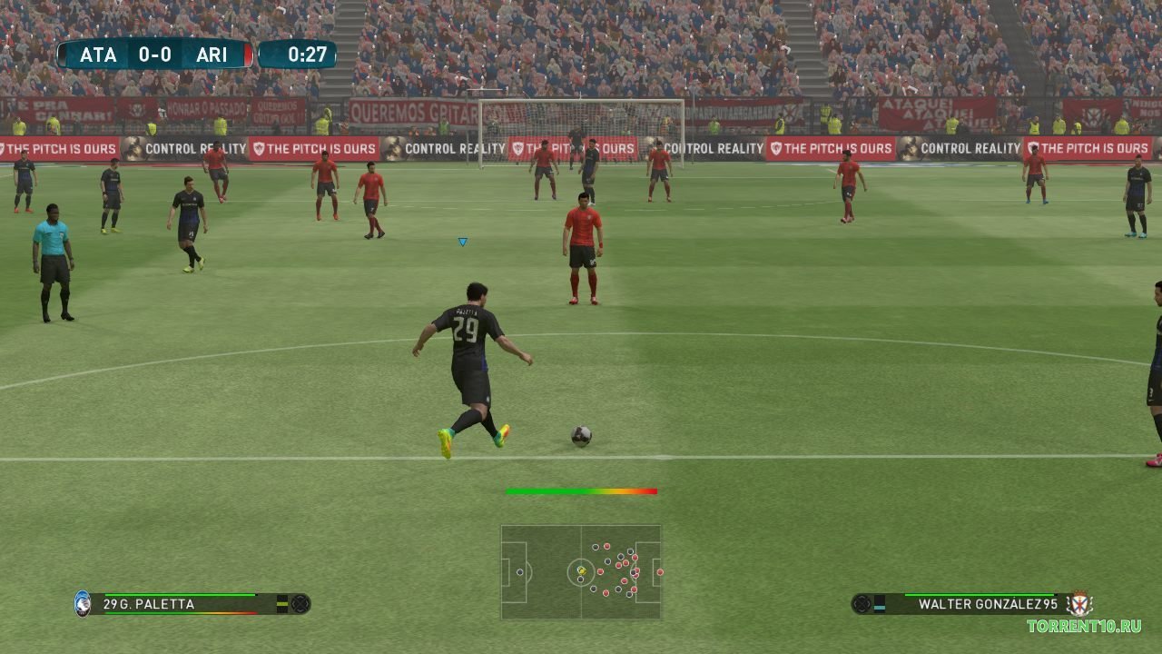 Pro Evolution Soccer 2017 — Скриншот №3