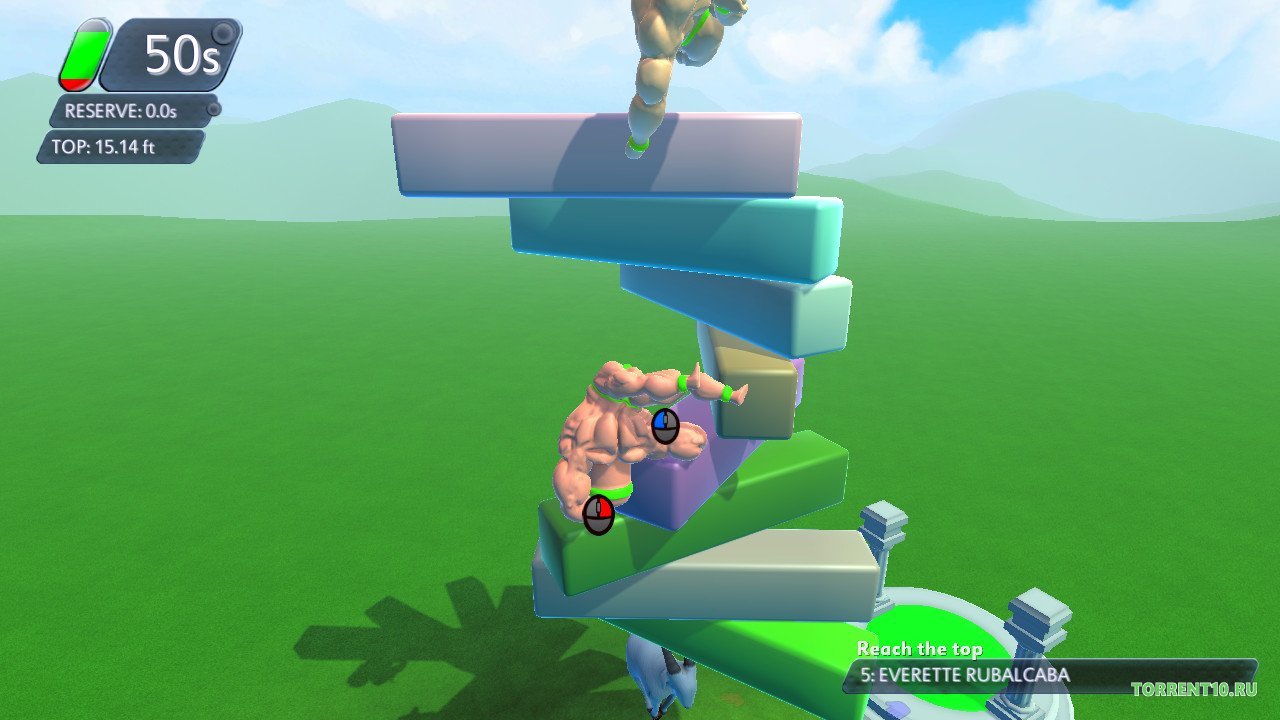 Mount Your Friends 3D A Hard Man is Good to Climb — Скриншот №3