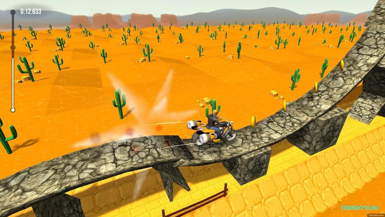 Moto Racing 3D — Скриншот №2