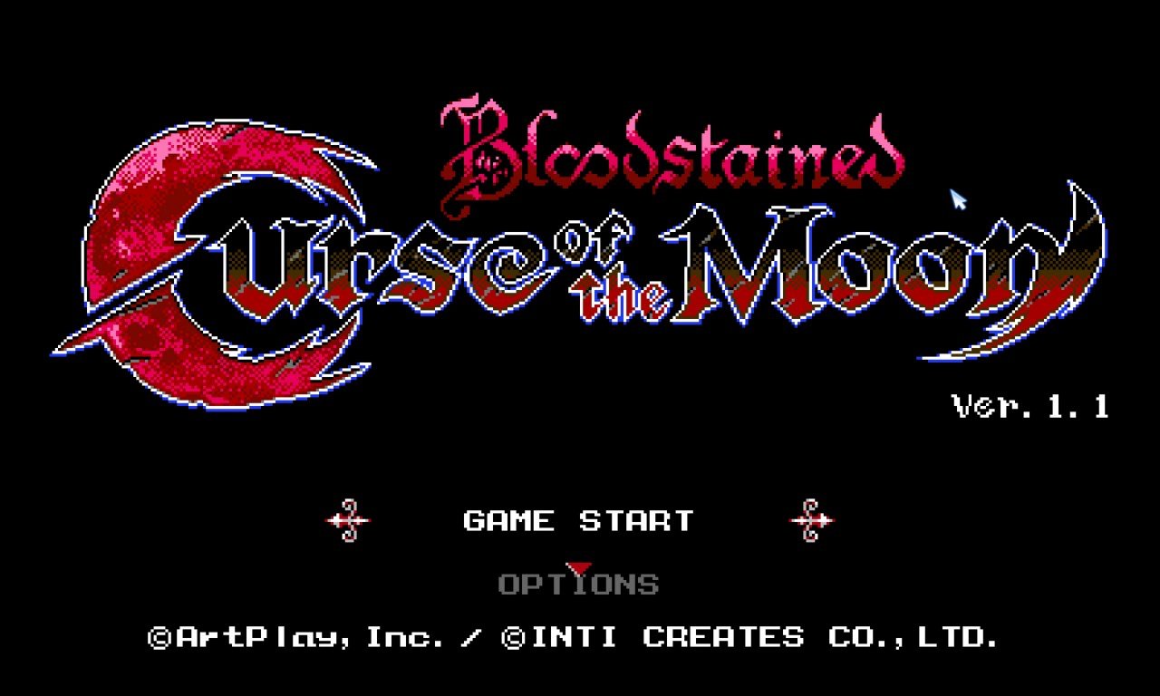 Bloodstained Curse of the Moon — Скриншот №1 Bloodstained Curse of the Moon — Скриншот №1