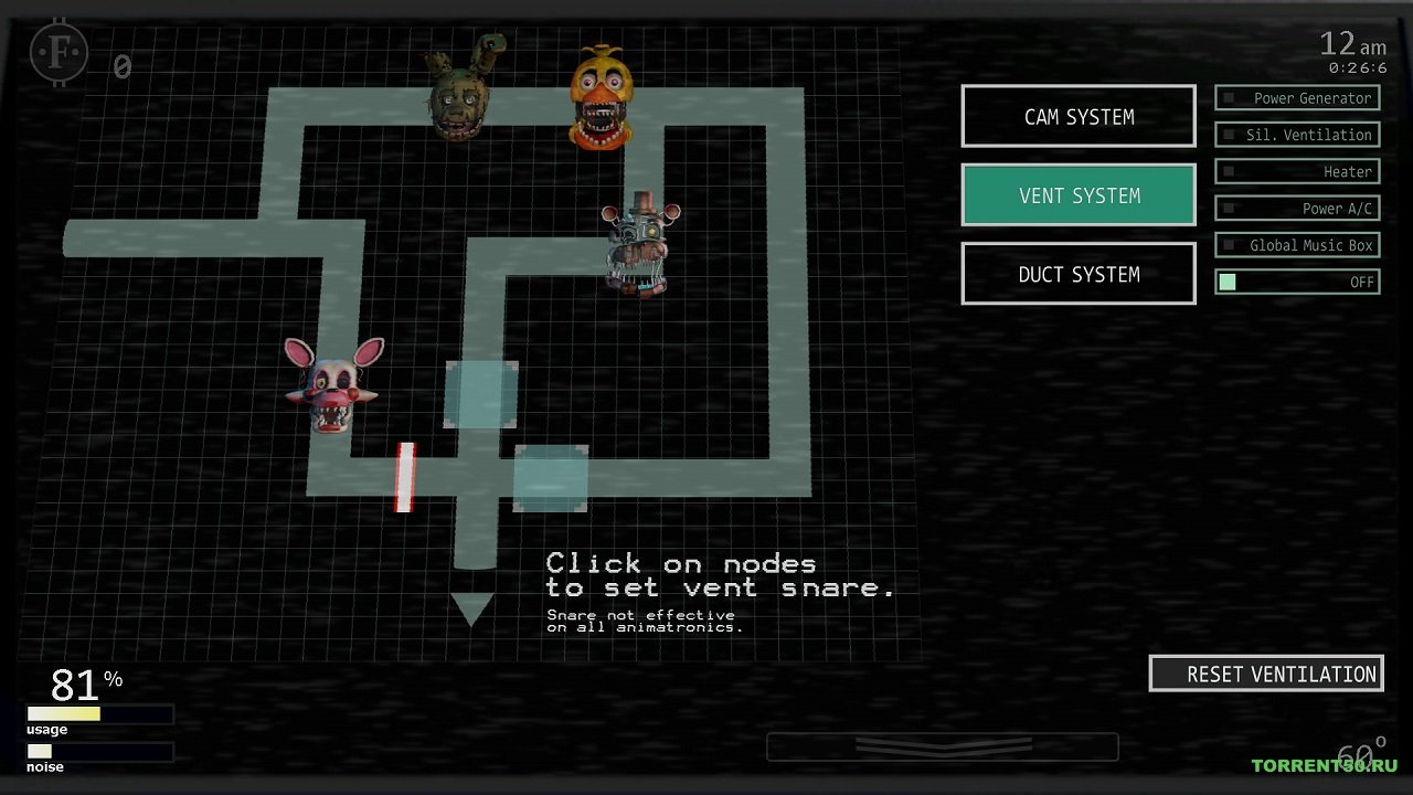 Ultimate Custom Night — Скриншот №5 Ultimate Custom Night — Скриншот №5
