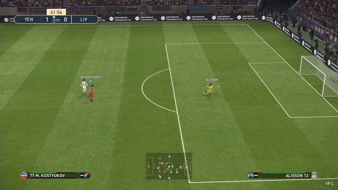 Pro Evolution Soccer 2019 — Скриншот №4 Pro Evolution Soccer 2019 — Скриншот №4
