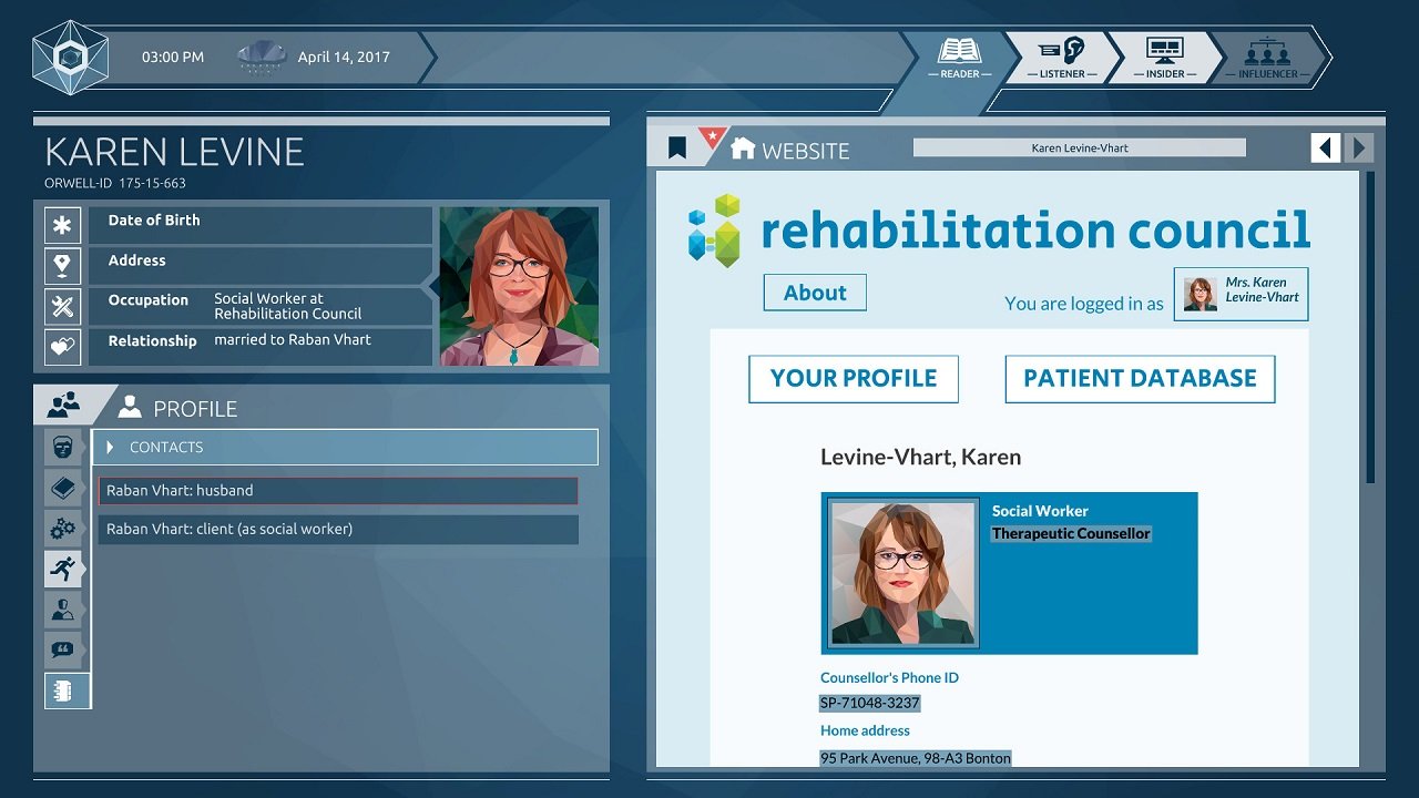 Orwell — Скриншот №3 Orwell — Скриншот №3