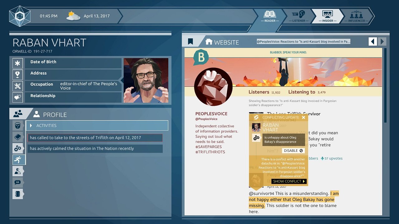 Orwell — Скриншот №1 Orwell — Скриншот №1