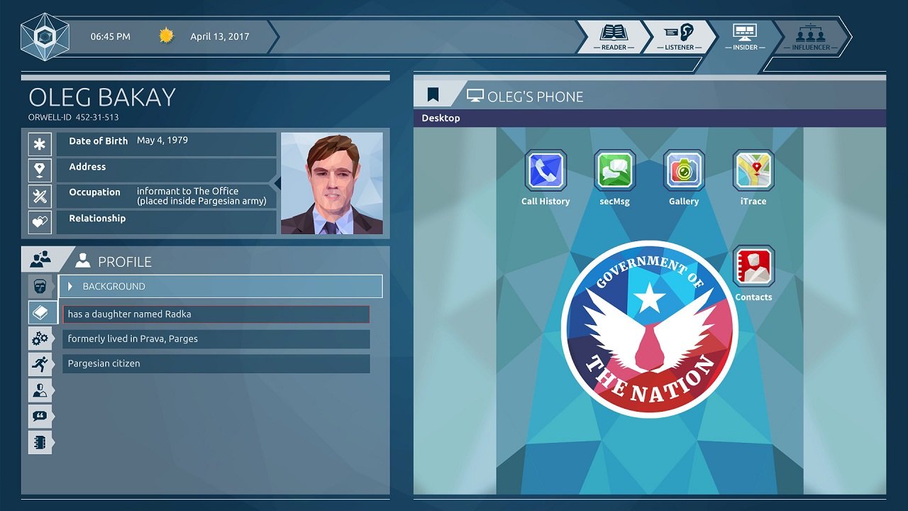Orwell — Скриншот №6 Orwell — Скриншот №6