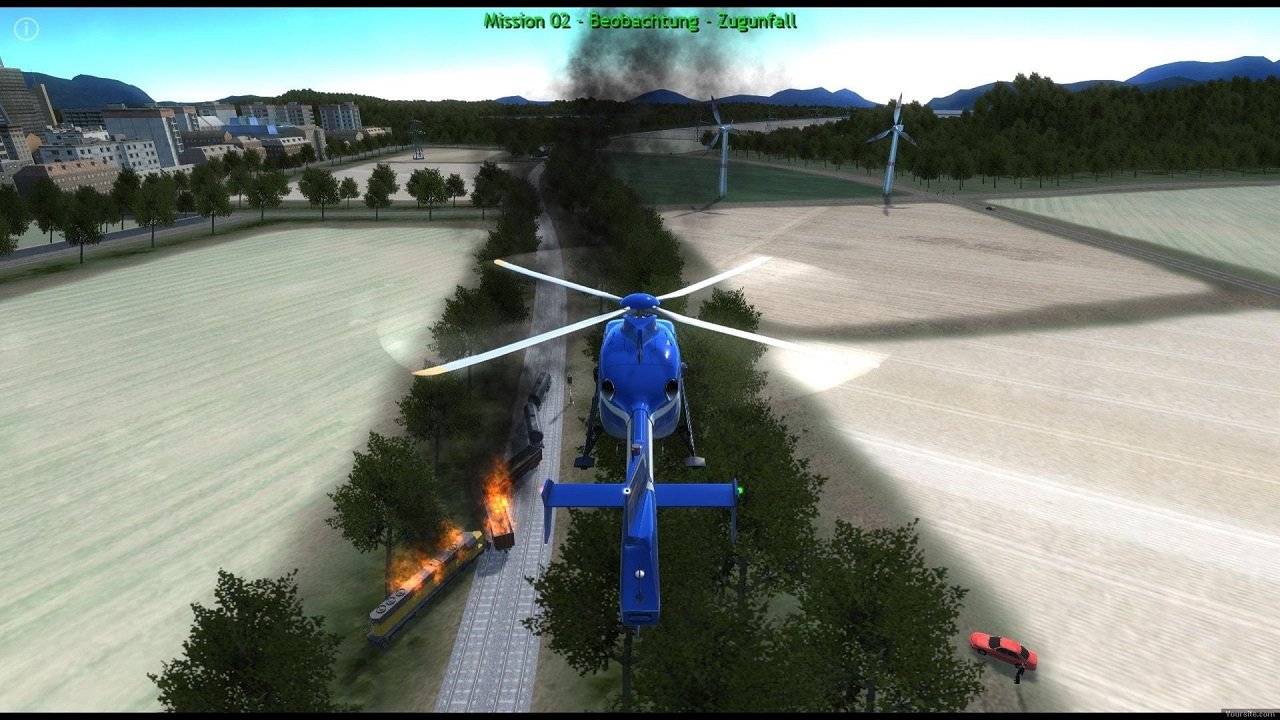 Police Helicopter Simulator — Скриншот №1 Police Helicopter Simulator — Скриншот №1