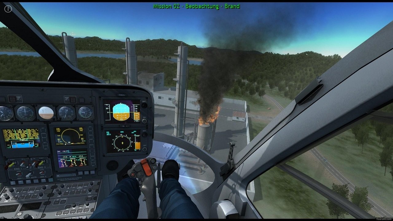 Police Helicopter Simulator — Скриншот №2 Police Helicopter Simulator — Скриншот №2