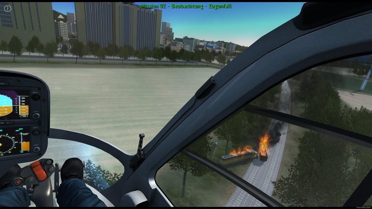Police Helicopter Simulator — Скриншот №4 Police Helicopter Simulator — Скриншот №4