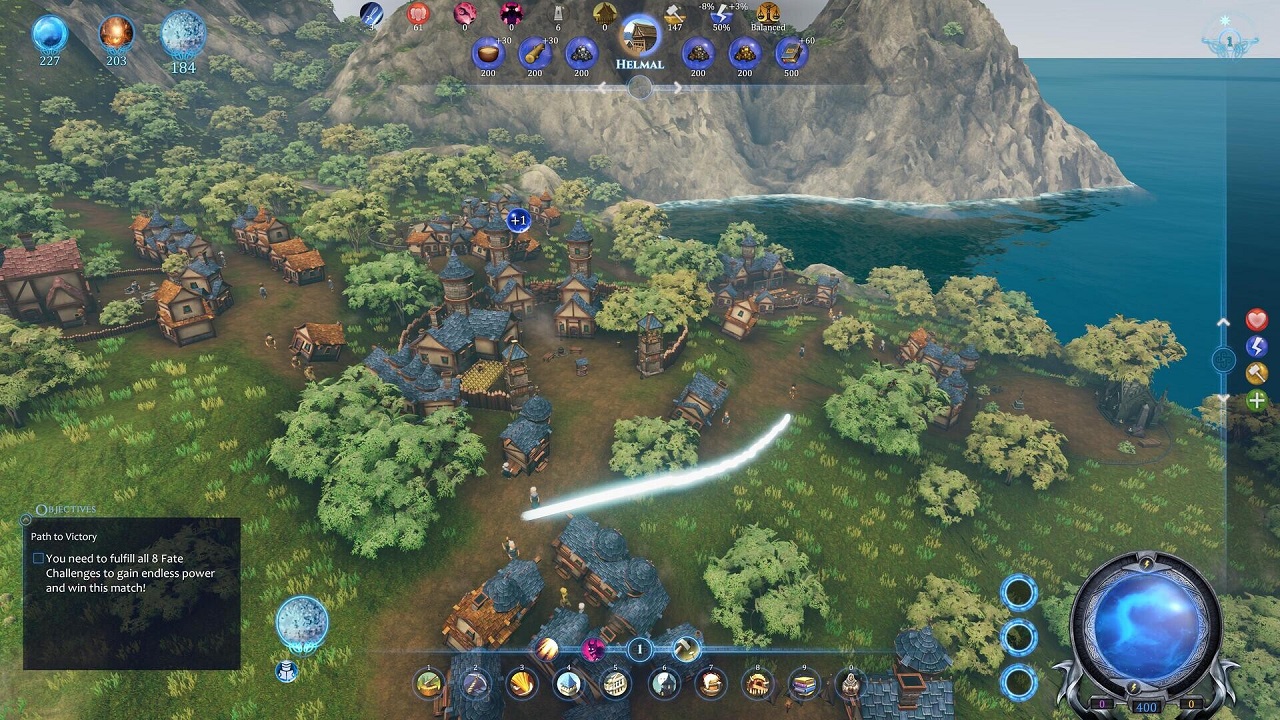 Fata Deum Симулятор Бога — Скриншот №1