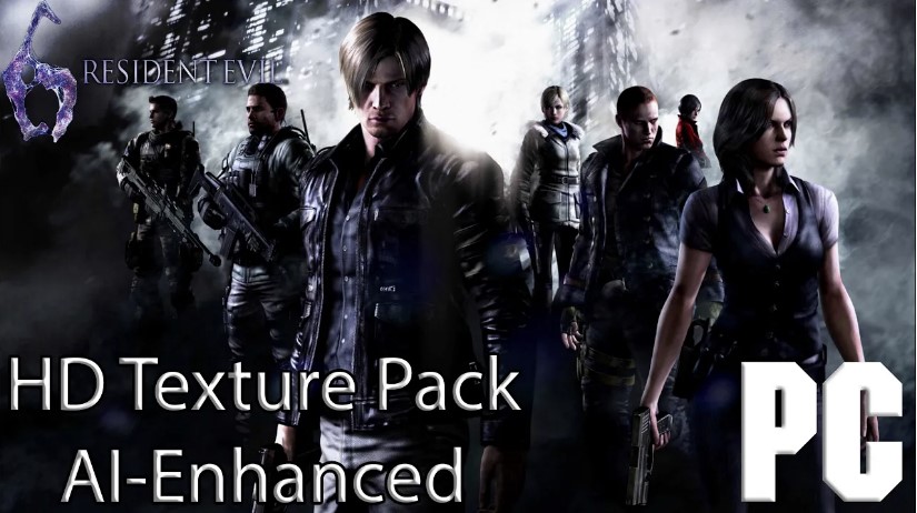 Для Resident Evil 6 вышел 28-гигабайтный HD-мод с полностью обновлёнными текстурами