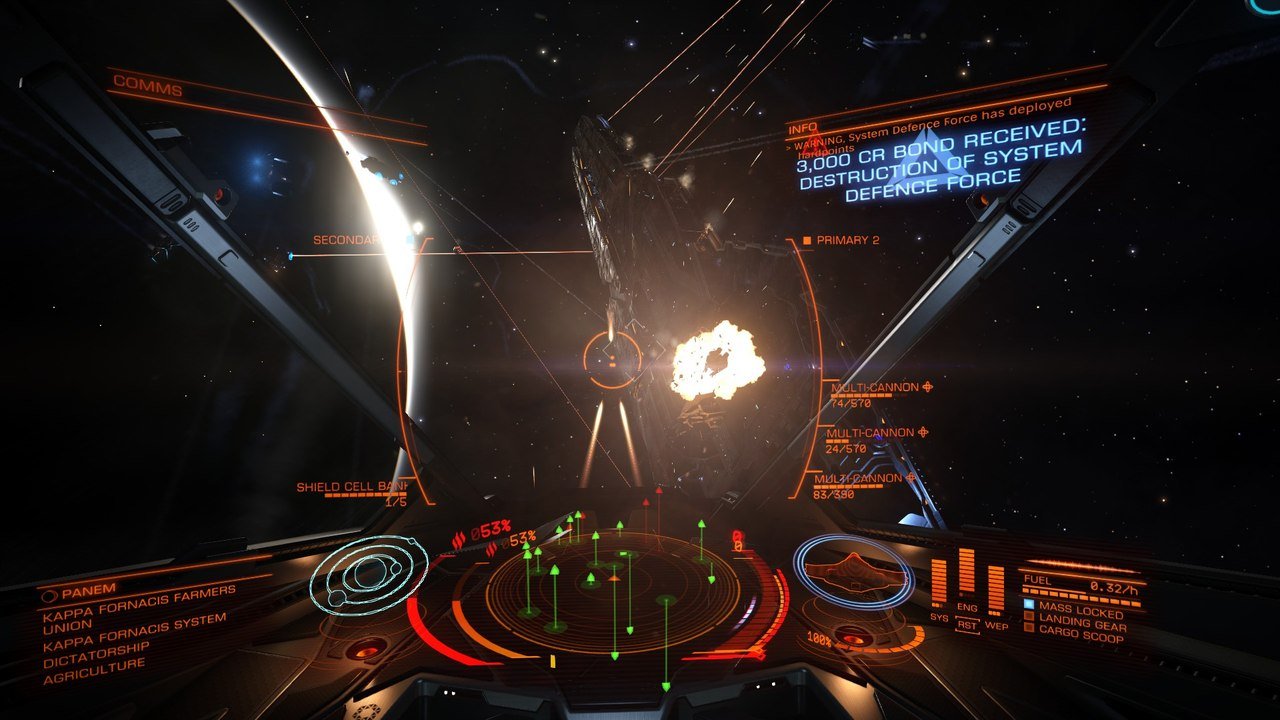 Elite: Dangerous — Скриншот №6 Elite: Dangerous — Скриншот №6