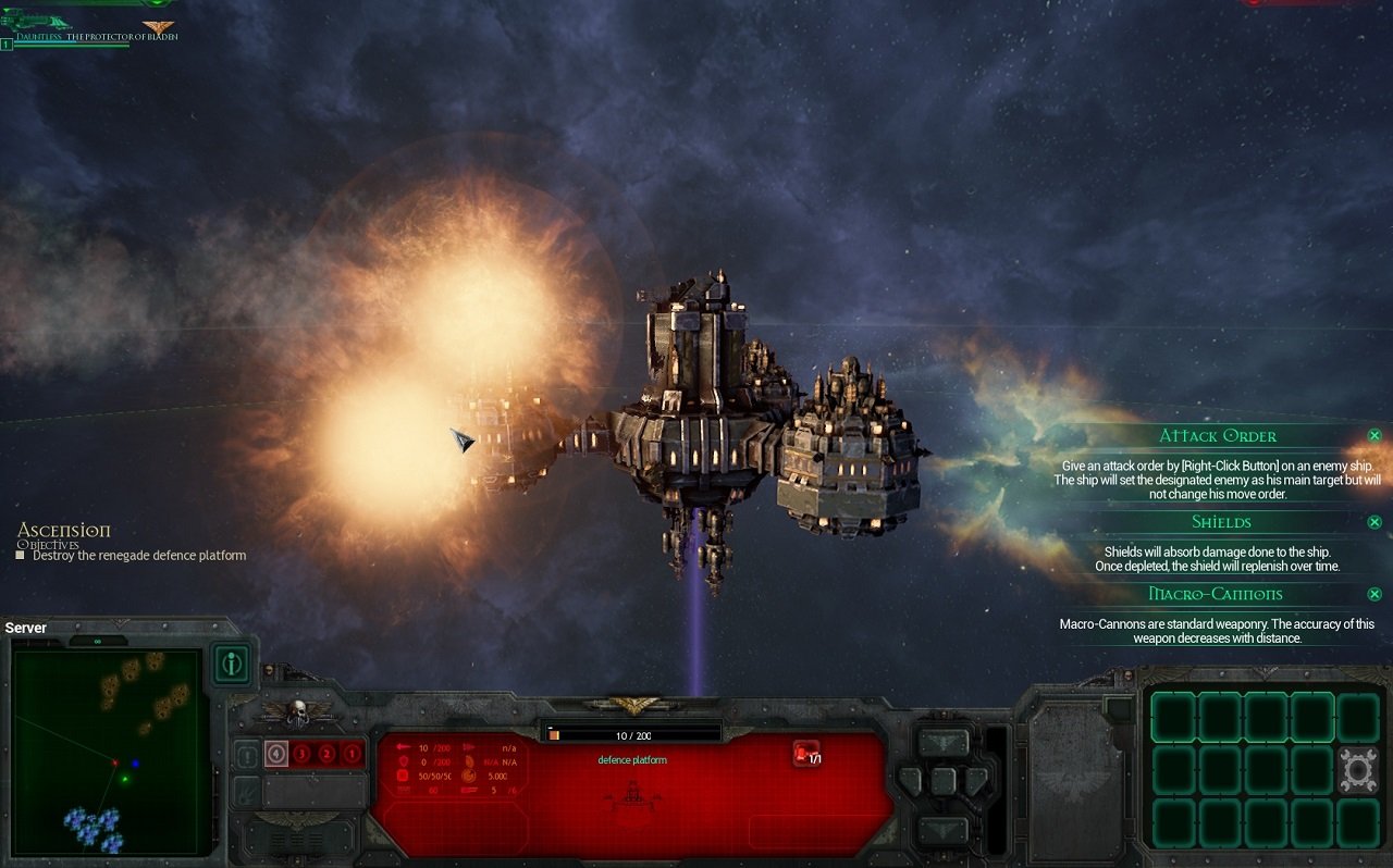 Battlefleet Gothic: Armada — Скриншот №1 Battlefleet Gothic: Armada — Скриншот №1