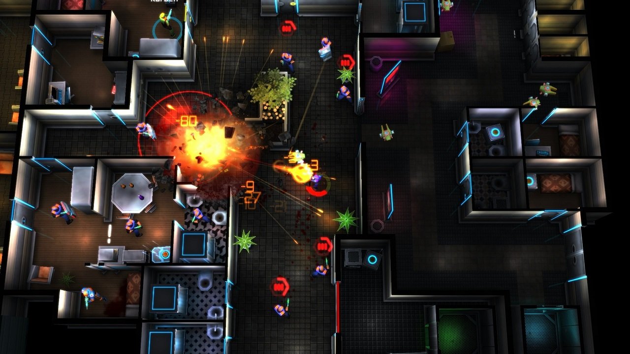 Neon Chrome — Скриншот №1