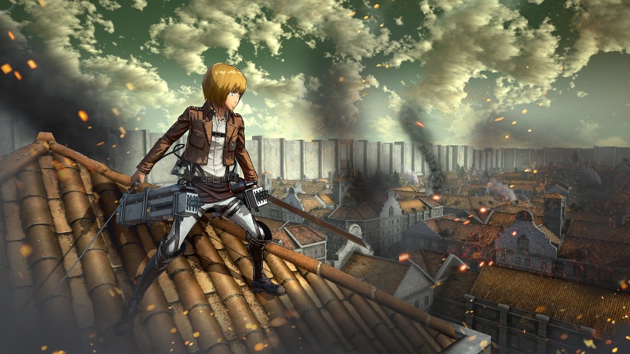 Attack on Titan: Wings of Freedom — Скриншот №1 Attack on Titan: Wings of Freedom — Скриншот №1