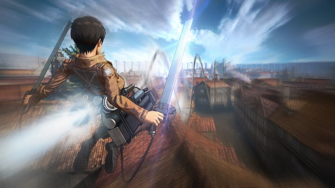 Attack on Titan: Wings of Freedom — Скриншот №3 Attack on Titan: Wings of Freedom — Скриншот №3