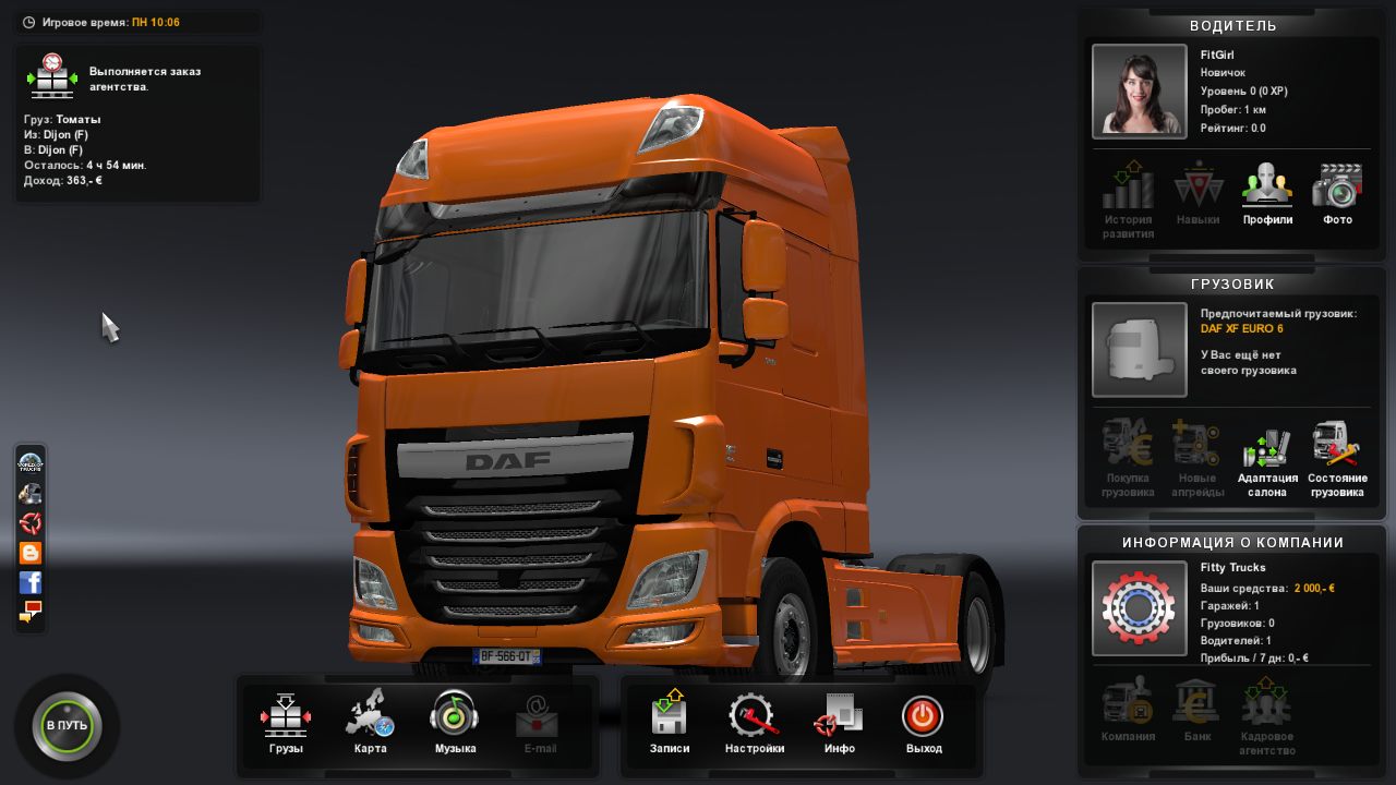 Euro Truck Simulator 2 Механики — Скриншот №3 Euro Truck Simulator 2 Механики — Скриншот №3