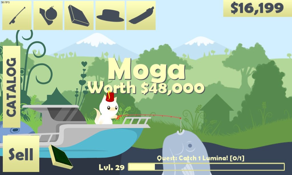 Cat Goes Fishing — Скриншот №1